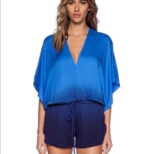 Young Fabulous and Broke NWT Blue Ombré Romper